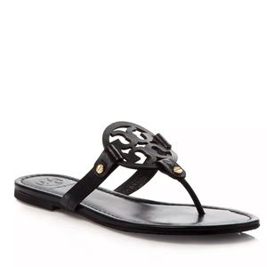 MILLER SANDAL, LEATHER.  Lightly worn